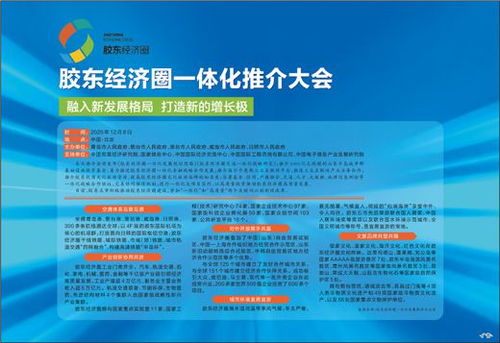 膠東經濟圈一體化推介大會
